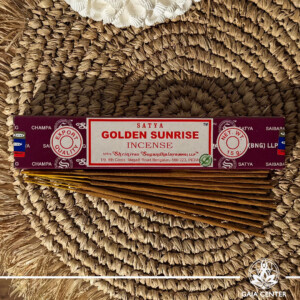 Satya Golden Sunrise incense sticks 15g box