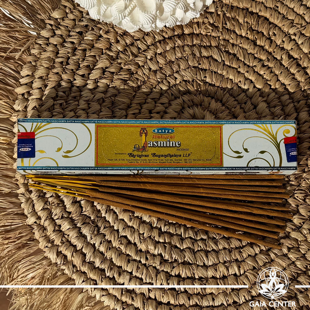 Satya Jasmine Natural incense sticks 15g box