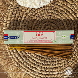 Satya Lily incense sticks 15g box