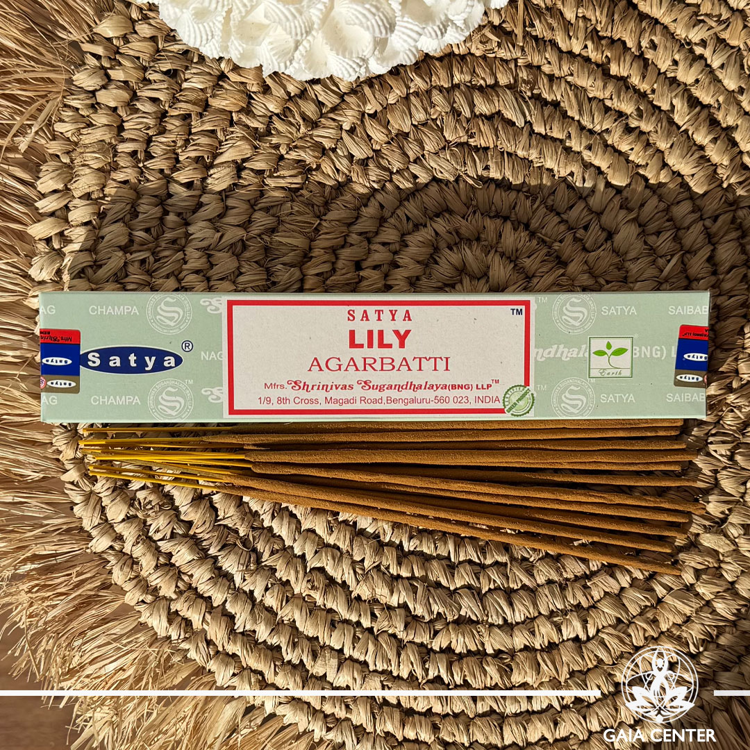 Satya Lily incense sticks 15g box