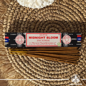 Satya Midnight Bloom incense sticks 15g box