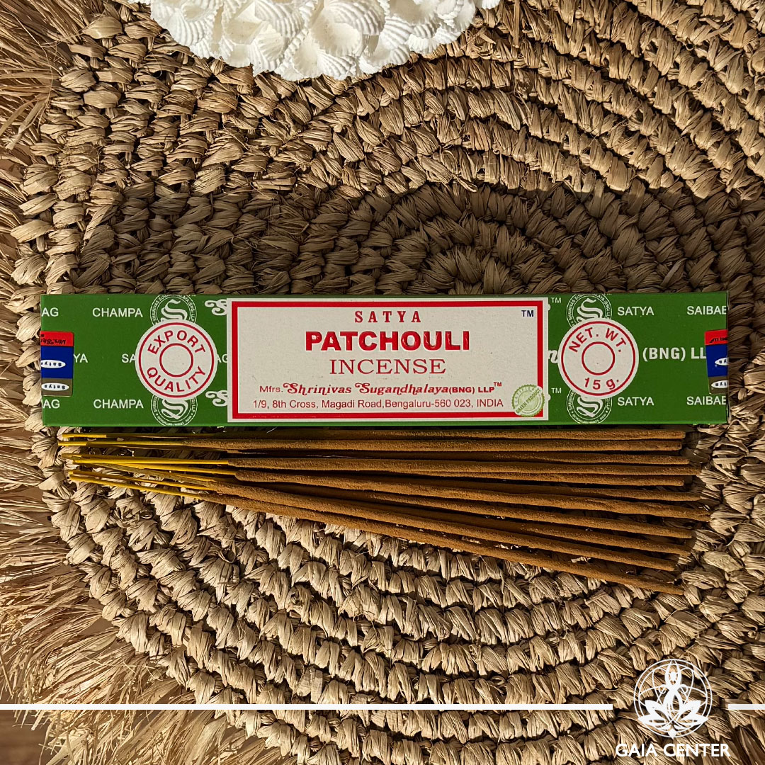 Satya Patchouli incense sticks 15g box