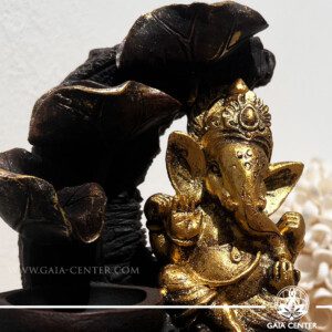 Indoor Water Indoor Fountain Ganesh. Decorative tabletop fountain for indoor use, that simulates the soothing sounds of nature in your living space. Water Fountain selection at Gaia Center Aroma & Crystal shop in Cyprus. Order online, Cyprus islandwide delivery: Limassol, Larnaca, Paphos, Nicosia