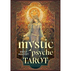 Mystic Psyche Tarot - Emily Balivet at GAIA CENTER esoteric store in Cyprus. Explore the Finest Selection of Tarot, Oracle & Angel Cards in Cyprus - Available In-Person & Online | GAIA CENTER Crystal Store Discover the spiritual and mystical world of Tarot, Oracle, and Angel cards at the GAIA CENTER Crystal Store in Cyprus. Our collection features diverse, high-quality decks for seekers at every level—from beginners to seasoned practitioners. Whether you are seeking guidance, insight, or inspiration, our selection includes popular and unique Tarot cards, uplifting Oracle decks, and Angel cards that resonate with messages of love and wisdom. Perfect for personal exploration or as a thoughtful gift, each deck is selected to support your spiritual journey. Exclusive Cyprus Shop & Online Store: Visit us in-person or shop conveniently online with delivery options. Whether you’re located in Cyprus or ordering online, GAIA CENTER makes it easy to find the perfect spiritual deck to enhance your journey. Browse our beautiful selection of Tarot, Oracle, and Angel cards and bring home the deck that calls to you.