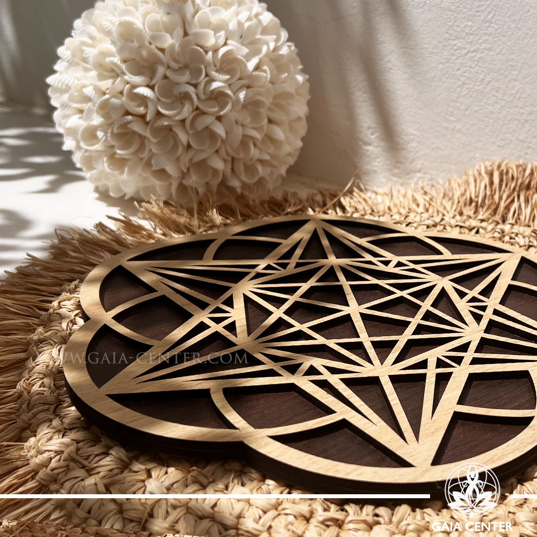 Shop the Crystal Grid Metatron Cube Tray at Gaia Center – Cyprus’s trusted crystal shop. Amplify your intentions with sacred geometry. In-store & islandwide delivery available at GAIA CENTER in Cyprus. Order online, Cyprus islandwide delivery: Limassol, Larnaca, Paphos, Nicosia. Europe and Worldwide shipping.