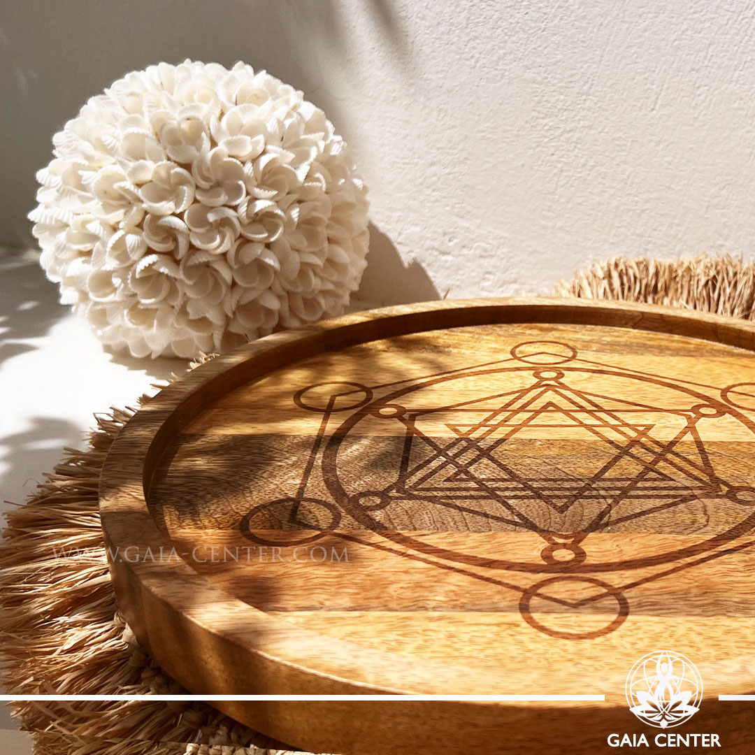 Shop the Crystal Grid Metatron Cube Tray at Gaia Center – Cyprus’s trusted crystal shop. Amplify your intentions with sacred geometry. In-store & islandwide delivery available at GAIA CENTER in Cyprus. Order online, Cyprus islandwide delivery: Limassol, Larnaca, Paphos, Nicosia. Europe and Worldwide shipping.