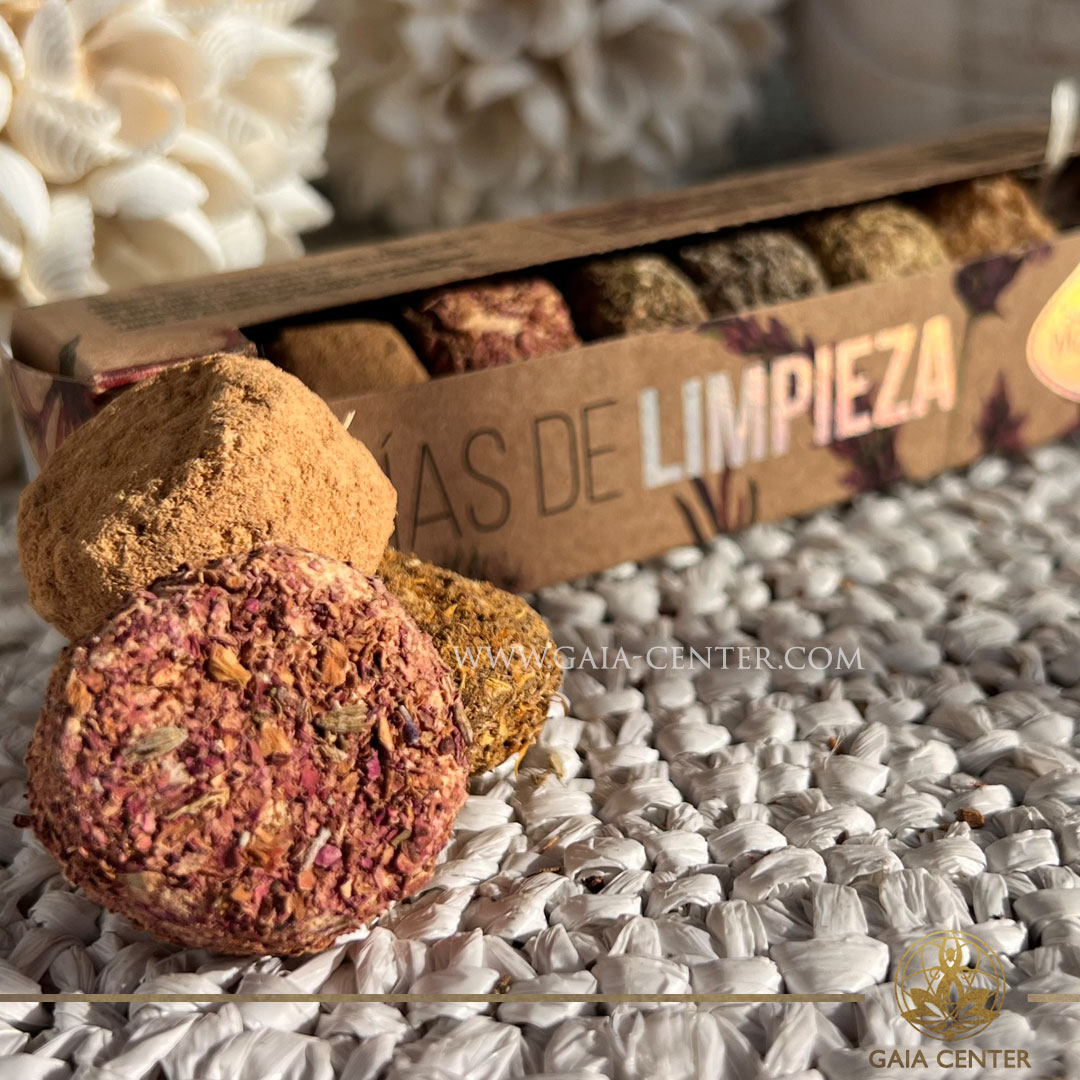 Sagrada Madre Premium 7 Day Cleansing Tablets Sagrada Madre's Carbon Smudge Bombs, now available at our GAIA CENTER crystal shop in Cyprus. These premium smudge bombs are expertly crafted to cleanse your space, attract positive energy, and enhance prosperity. Infused with sacred herbs and resins, Sagrada Madre's smudge bombs are designed for those seeking to enrich their spiritual practices and invite abundance into their lives. Shop with us and experience the benefits of these potent smudge bombs, perfect for elevating your rituals and achieving your protection goals.