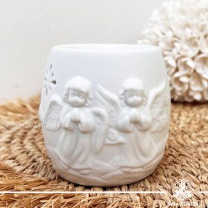 Aroma Essential Oil Burner - Cherubs at Gaia Center Crystals Incense shop in Cyprus