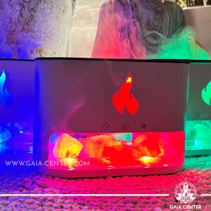 Aroma Atomiser Oil Diffuser Humidifier for aromatherapy. Selection of Aroma Humidifiers and Aromatic Essential Oils at Gaia Center Aroma & Crystal shop in Cyprus. Order online, Cyprus islandwide delivery: