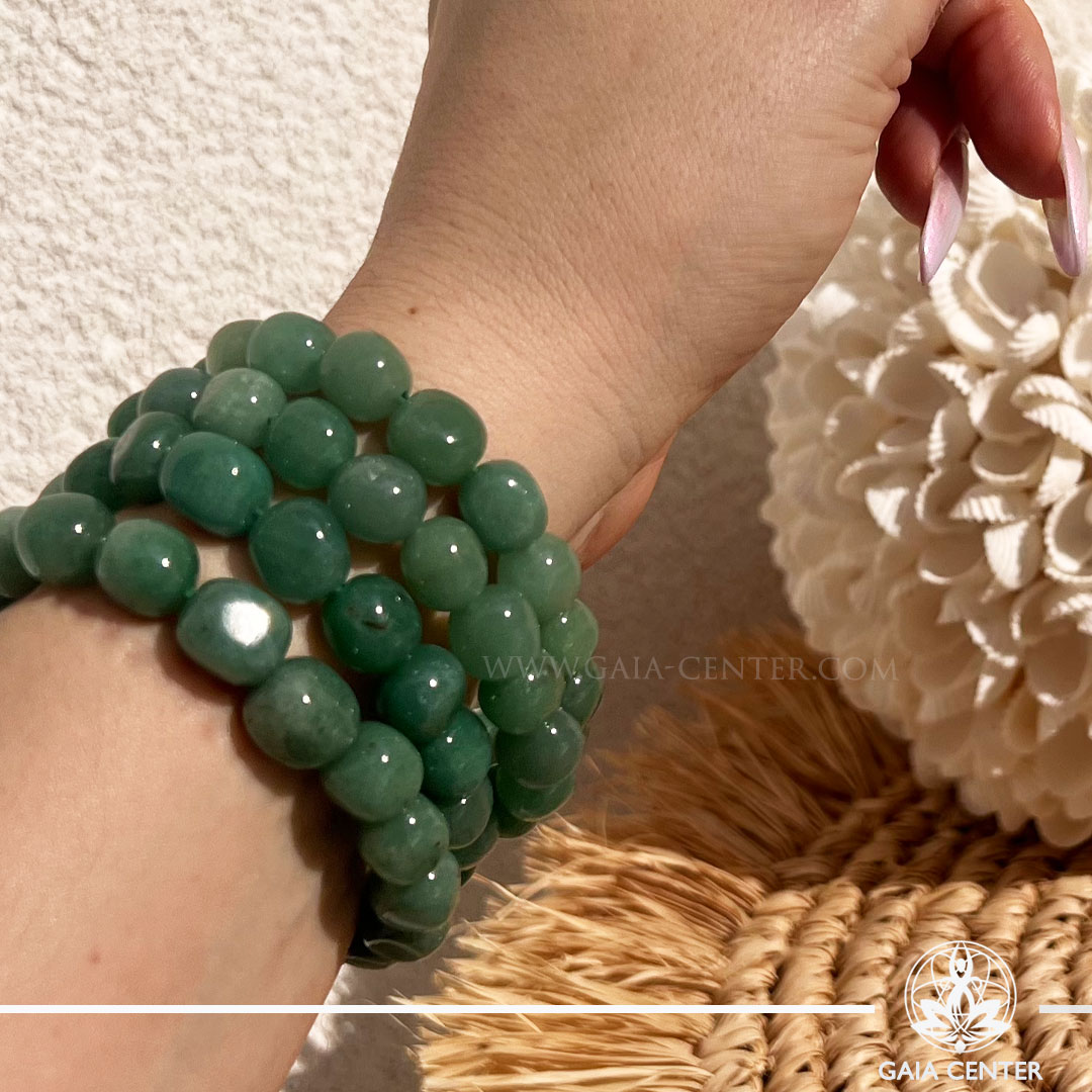 Our Green Aventurine Crystal Bracelets is available for purchase at the GAIA Center Crystal Store in Cyprus. We offer both in-person shopping and online orders, with island-wide delivery across Cyprus and Europe.