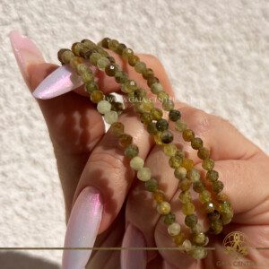Green Garnet Crystal Bracelets is available for purchase at the GAIA Center Crystal Store in Cyprus. We offer both in-person shopping and online orders, with island-wide delivery across Cyprus and Europe.
