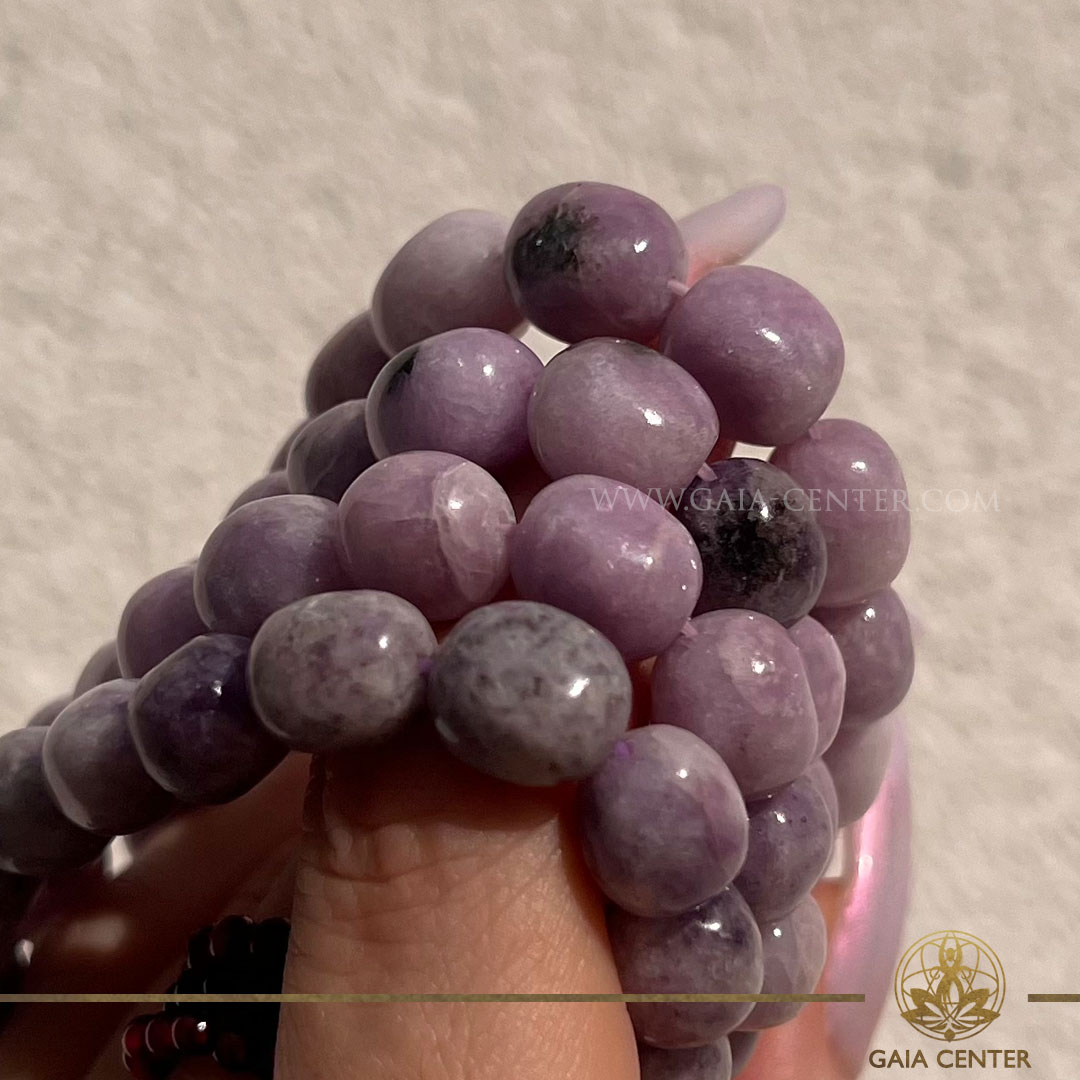 Lepidolite Bracelets – GAIA CENTER, Cyprus Discover the calming energy of our Lepidolite Bracelets, available at GAIA CENTER crystal store in Cyprus.
