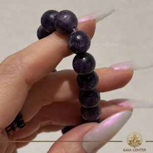 Shop authentic Purple Lepidolite Crystal Bracelet at Gaia Center Crystal Shop in Cyprus. Visit us in-store or order online with fast islandwide delivery.
