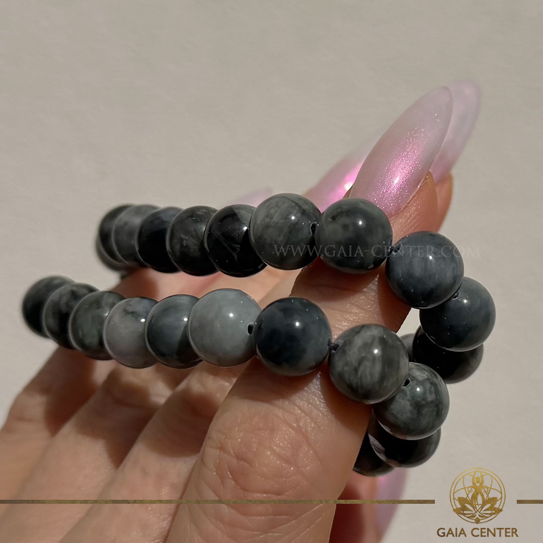 Shop authentic Cat's Eye Natural Grey Crystal Bracelet at Gaia Center Crystal Shop in Cyprus. Visit us in-store or order online with fast islandwide delivery.