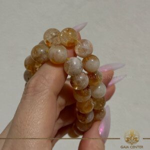 Shop authentic Yellow Citrine Crystal Bracelet at Gaia Center Crystal Shop in Cyprus. Visit us in-store or order online with fast islandwide delivery.