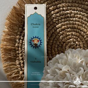 5th Chakra Incense Vishuddha Fiore D'Oriente Chakra Incense by Fiore D'Oriente – Shop Online at GAIA CENTER 