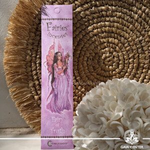 Fairy of Truth - Fairy Incense Sticks by Fiore D'Oriente, available at our GAIA CENTER shop for easy online ordering. These incenses, created from the purest, raw materials and made with natural essential oils.
