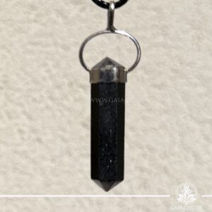 Hematite Double Point Pendant STS 925 Silver | Brazil