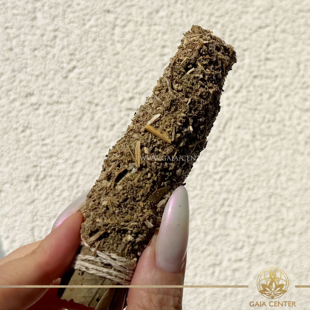 Herbal Smudge Stick - White Sage | Sagrada Madre Sahumitos Infused with the pure essence and herbs for spiritual rituals and cleanse your space. Herbal smudge sahumitos, order online. Cyprus delivery: Limassol, Paphos, Larnaca, Nicosia
