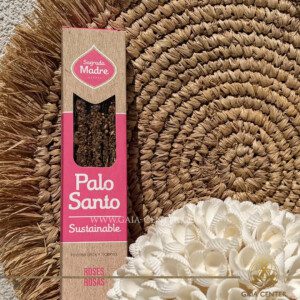 Incense Sticks Palo Santo & Roses | Sagrada Madre – Shop Online at GAIA CENTER 