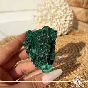 Fibrous Malachite Crystal from the Democratic Republic of the Congo