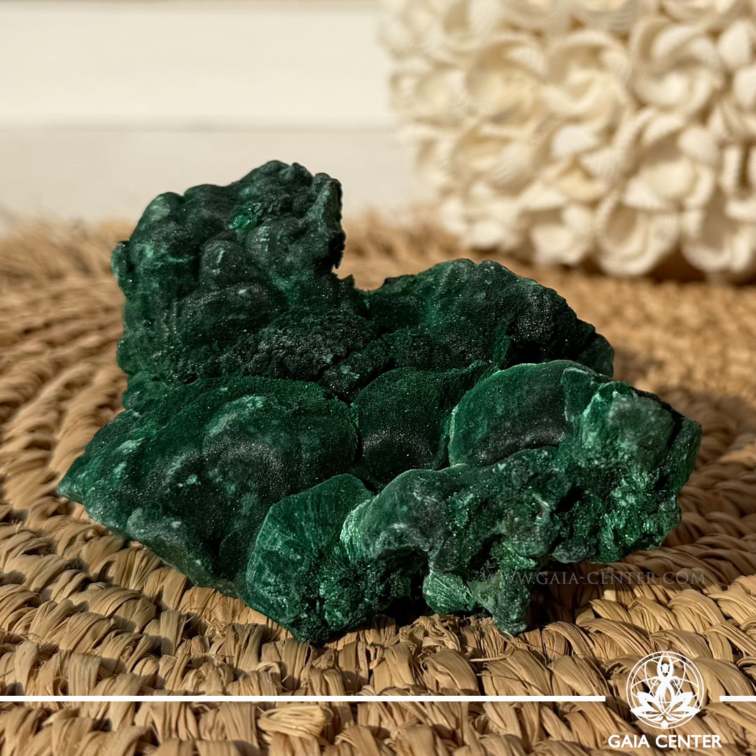 Fibrous Malachite Crystal from the Democratic Republic of the Congo