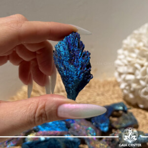 Witches Broom Aura Black Kyanite Crystal at Gaia Center crystal shop Cyprus