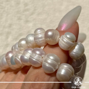 White Potato Pearls Bracelet from Gaia Center Cyprus