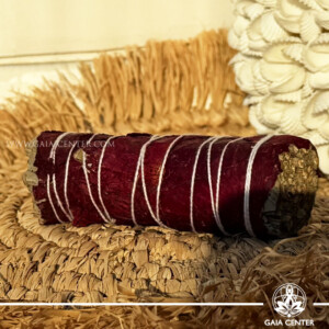 White Sage with Rose Petals for Love handcrafted from natural herbs, available online at Gaia Center Crystal Shop Cyprus. Ideal for energy cleansing, meditation, relaxation, space clearing and spiritual wellness with Cyprus-wide delivery.