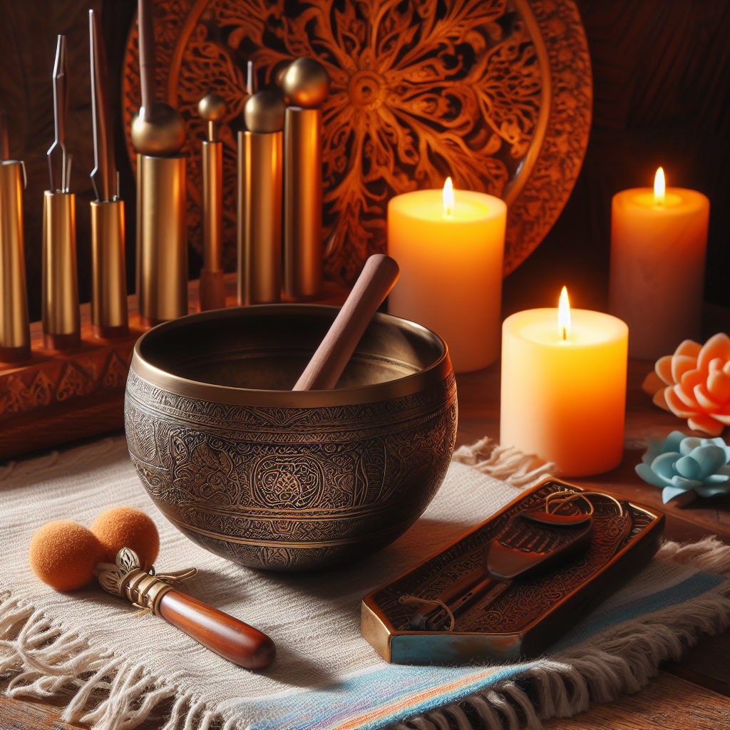 Transformative sound healing therapy with Tibetan Singing Bowls. Immerse yourself in the soothing vibrations and harmonic resonance for relaxation and holistic well-being. Book a sound healing session or Sound Healing Course at GAIA CENTER in Cyprus.