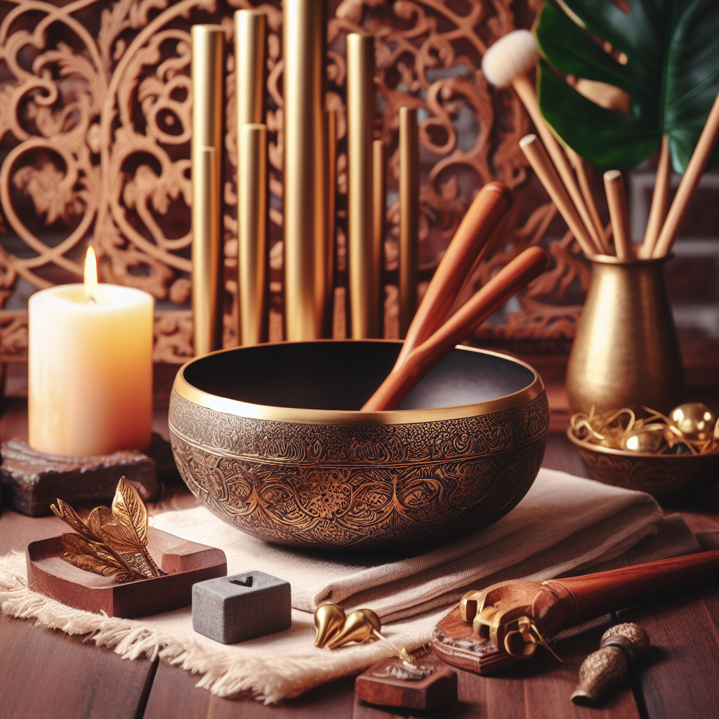 Transformative sound healing therapy with Tibetan Singing Bowls. Immerse yourself in the soothing vibrations and harmonic resonance for relaxation and holistic well-being. Book a sound healing session or Sound Healing Course at GAIA CENTER in Cyprus.